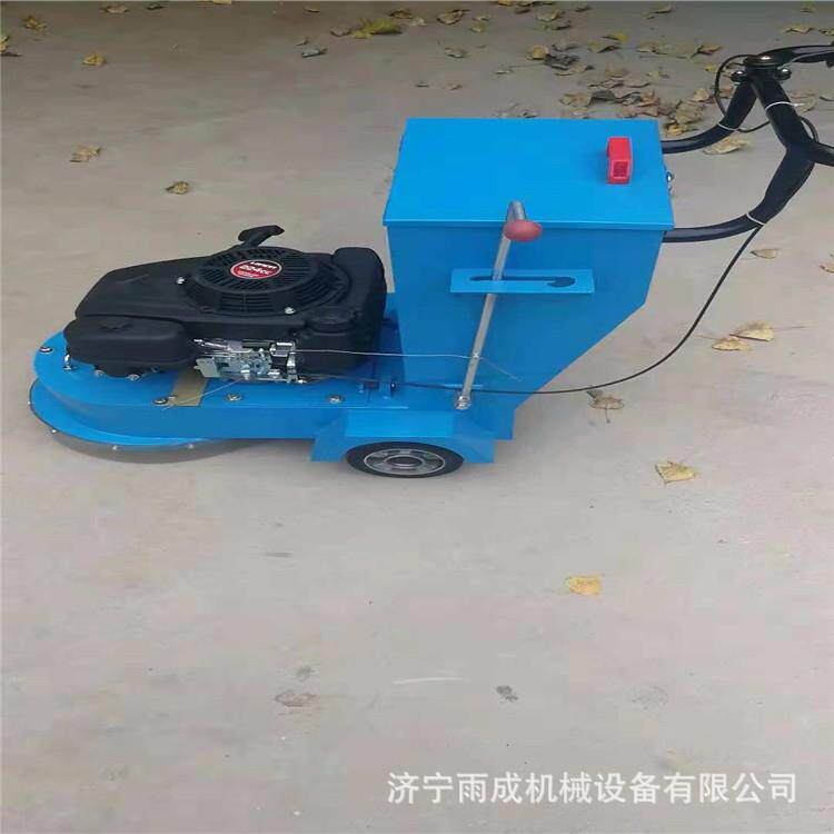 自走式电动凿毛机 手推式地面拉毛器 电动路面磨毛设备 图片