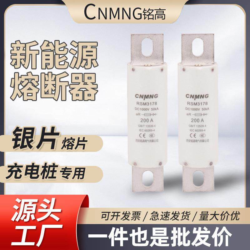 充电桩熔断器RSM3178(RS309)/DC1000V200A新能源电动汽车直流FWP