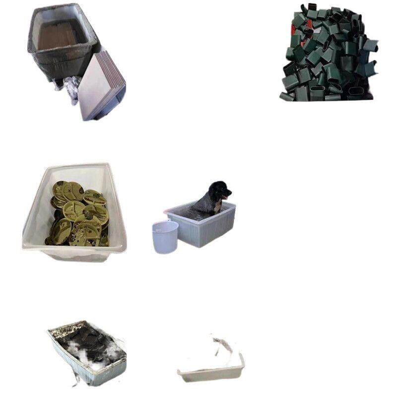 加厚牛筋水箱塑料长方形家用储水缸大号水水产养殖养龟鱼盆