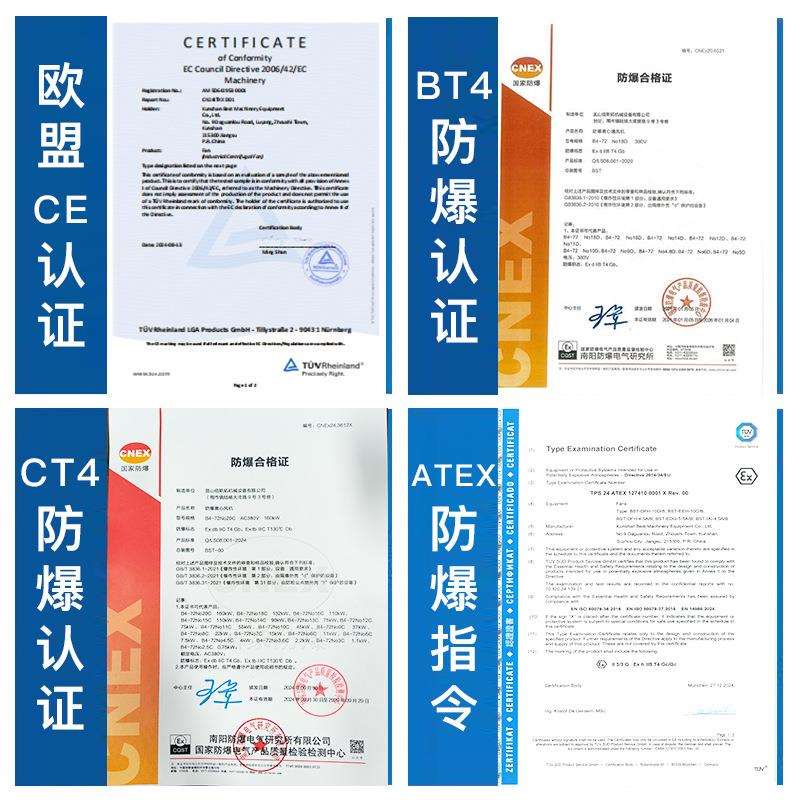佰斯R拓尾风气机TO蓄热炉环保废气537处理化工粉尘爆防密封离心风