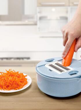 创意厨房日用品削土切豆切切菜神器家用丝丝刨丝器片切花丁擦A305