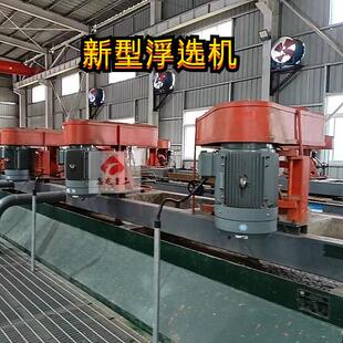 浮选机厂家新型充气式浮选机金矿稀土铅锌矿石墨选矿设备