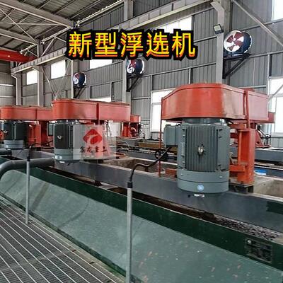 浮选机厂家新型充气式浮选机金矿稀土铅锌矿石墨选矿设备