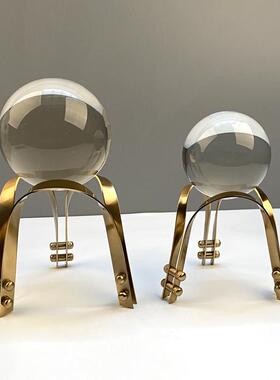 现代轻奢地球仪摆件酒柜办公室书房桌面玄关客厅家居软装饰品