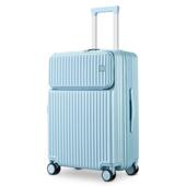 多功能容量行XVE大李箱前开口防万水铝框箱向男28轮长途旅行女拉