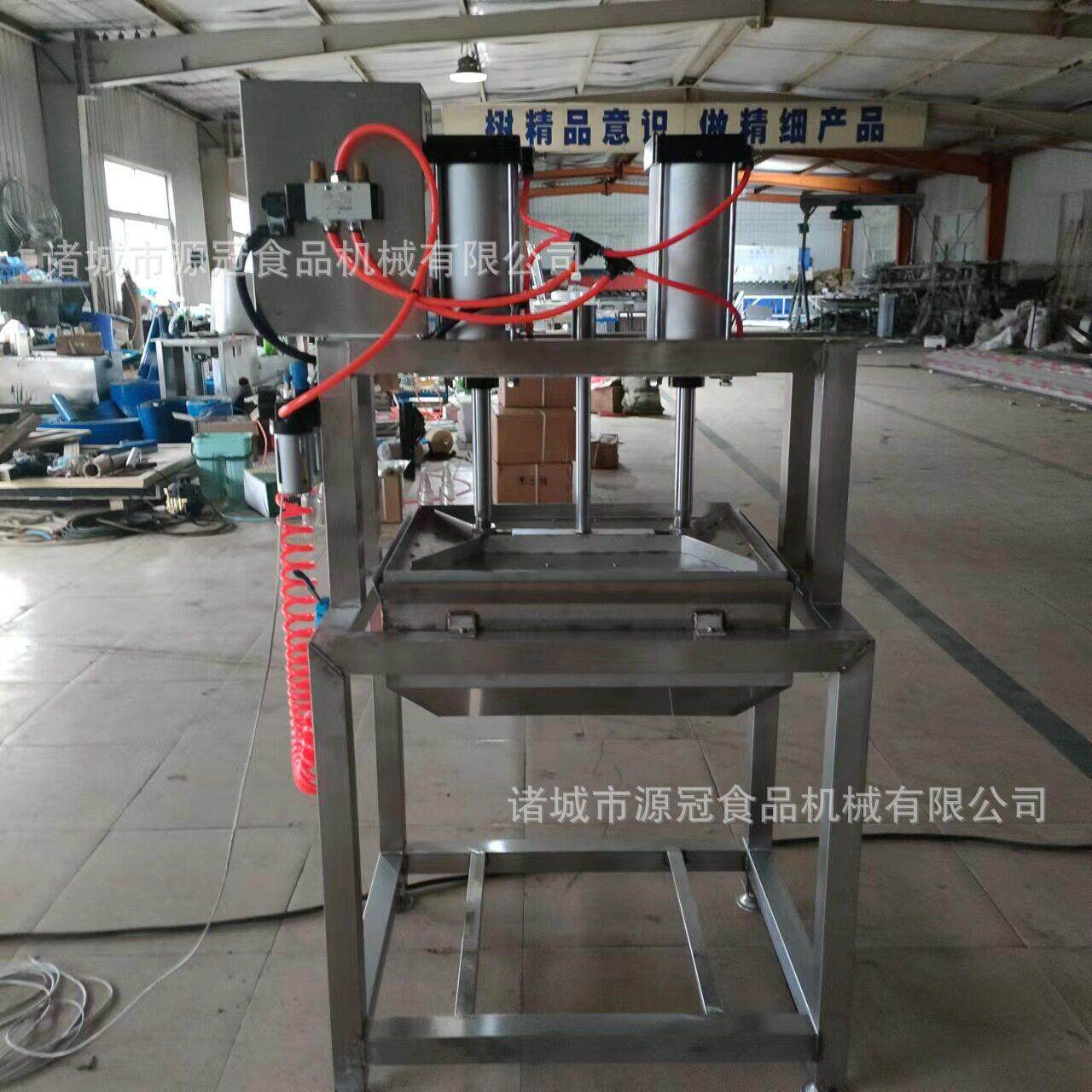 气动千页豆腐切块机  鱼豆腐豆干切块机器 山楂糕不锈钢切块机
