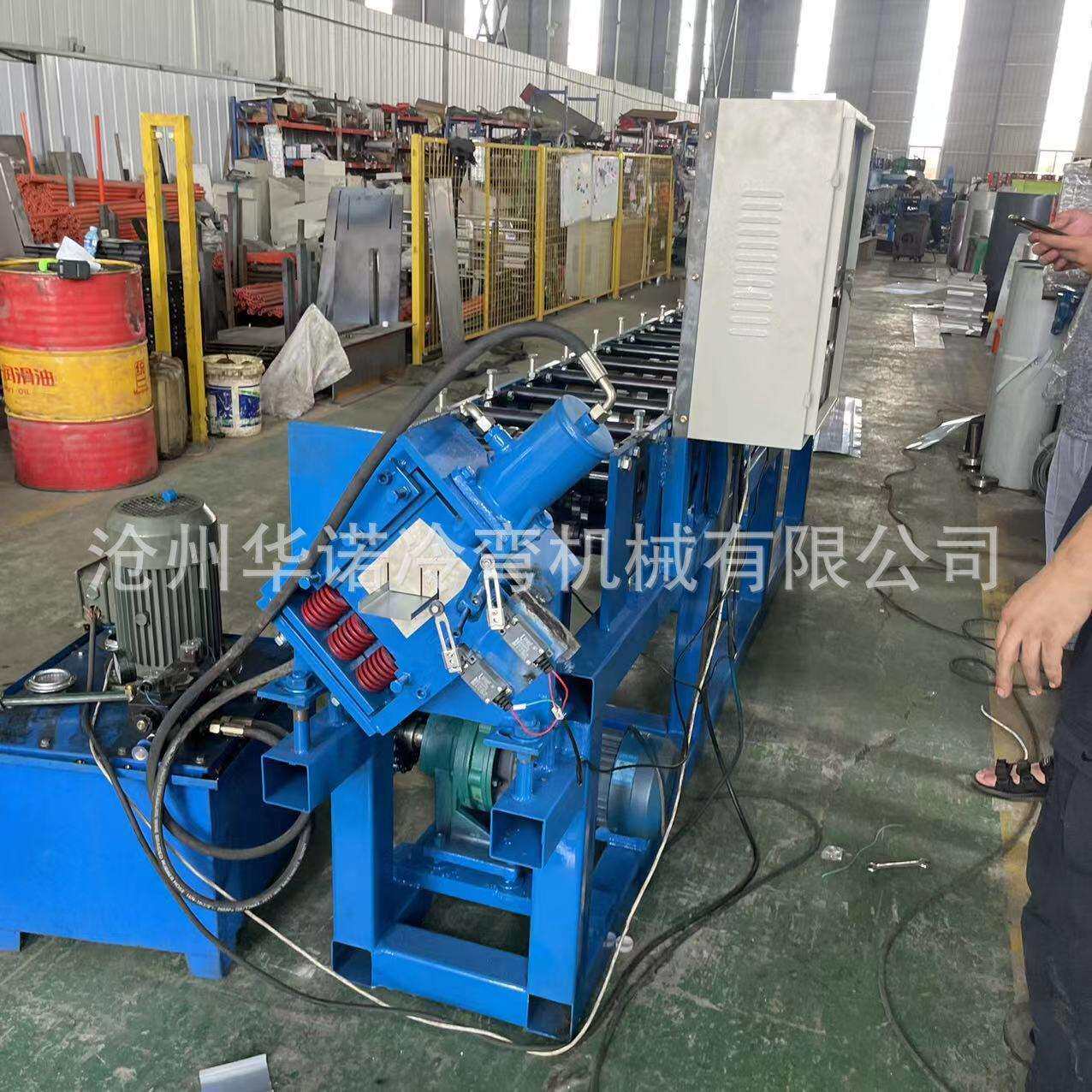 角柱U型槽两用冷弯成型设备压瓦机厂家供应全自动u型槽冷弯成型机