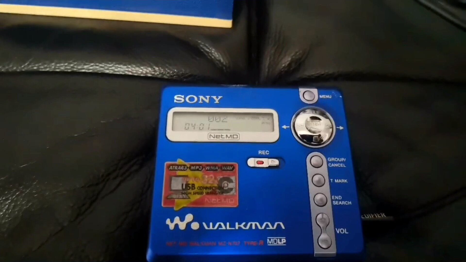 소니 MD 워크맨 MZ-N707 실버 (개인 1인 소유, 녹음 지원) 1