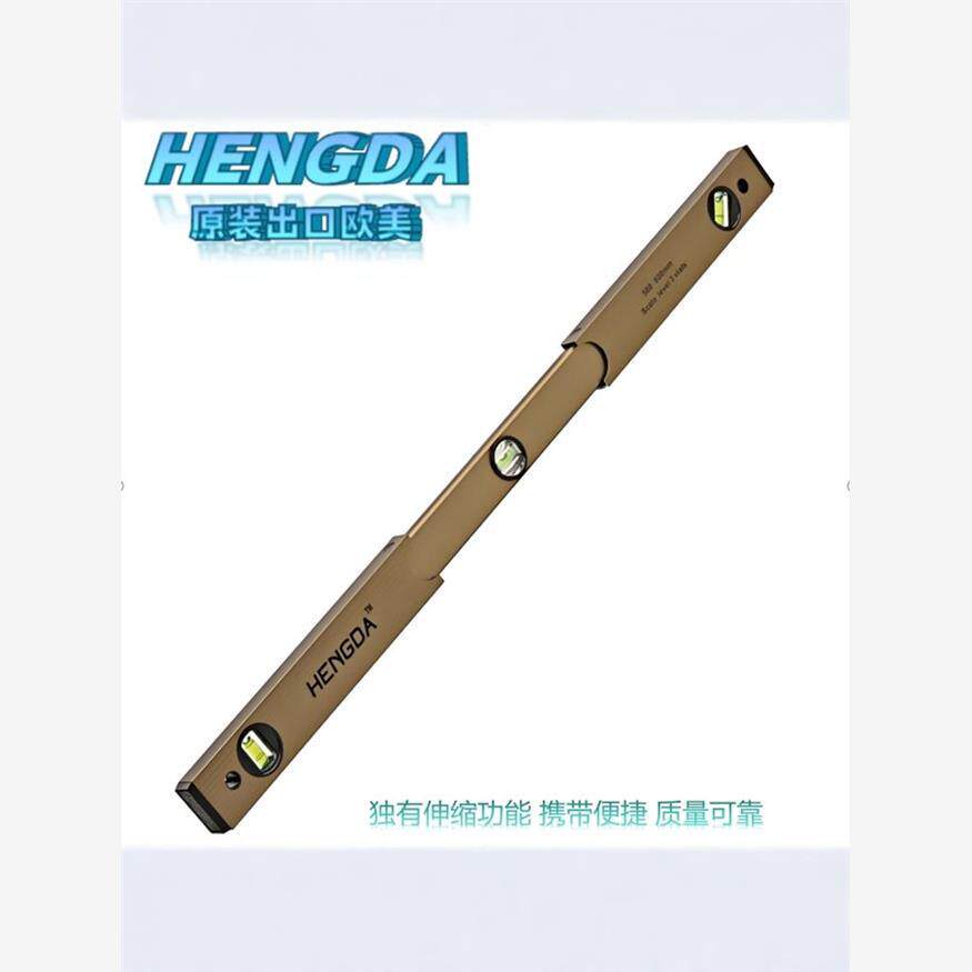折叠防摔水平尺高精度水泡迷你小可伸缩小型可携式测量尺可长可短