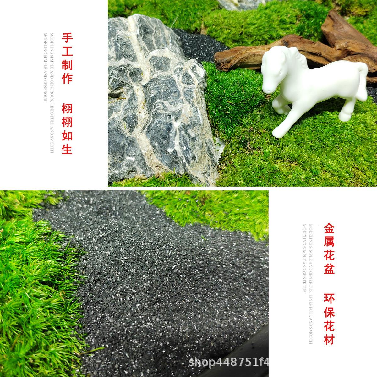 酒店餐桌中间仿摆式件圆桌摆花736转盘真花意装饰景创观新中高端