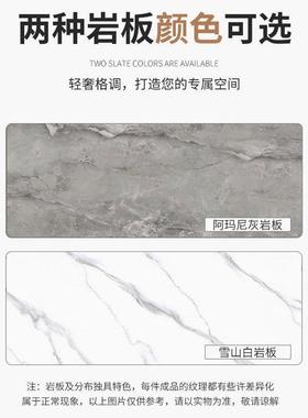 全CZX实木餐奢柜岩台面轻高端现代简板约新中式边客厅厨房茶水碗