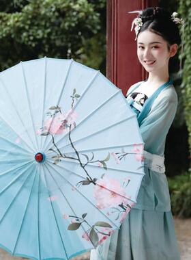 包邮绸布伞印花伞舞蹈演出伞旗袍走秀伞古典悬吊式天花板装饰伞拍