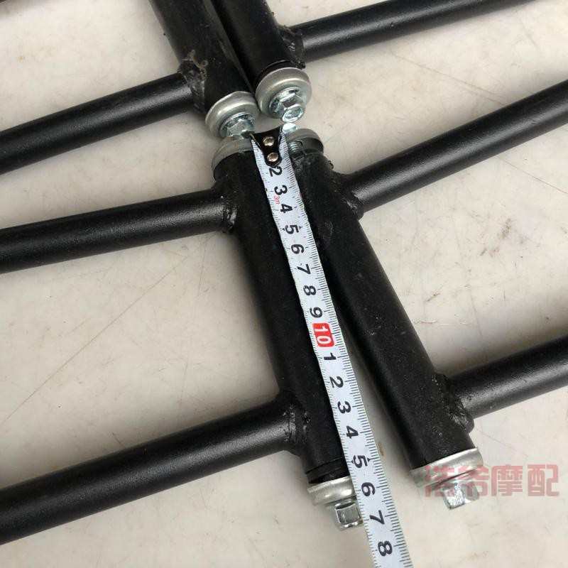四轮摩托车配件 小沙滩车改装可调球头摇臂碟刹羊角法兰