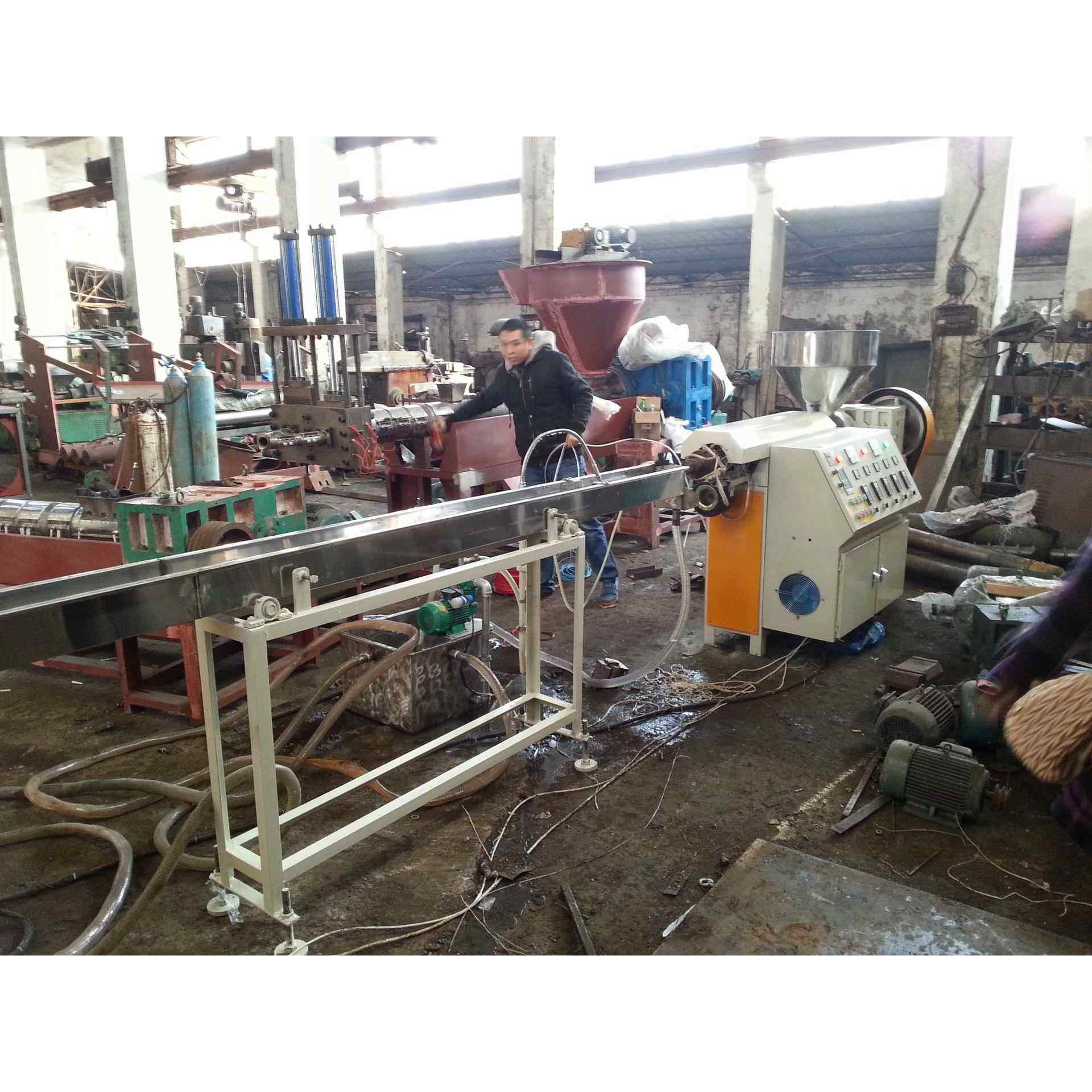 透明PVC热缩管挤出生产线