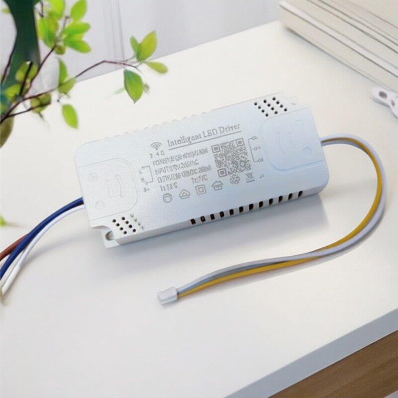 led灯驱动电源客厅吸顶灯控制装置调色温三色分段2.4G调光镇流器