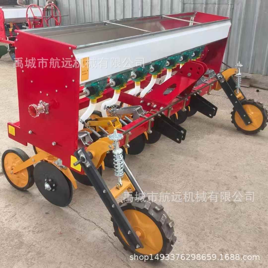 高端全悬浮式的小麦追肥机 5行6行7行8行 错盘窄开沟器小麦施肥机