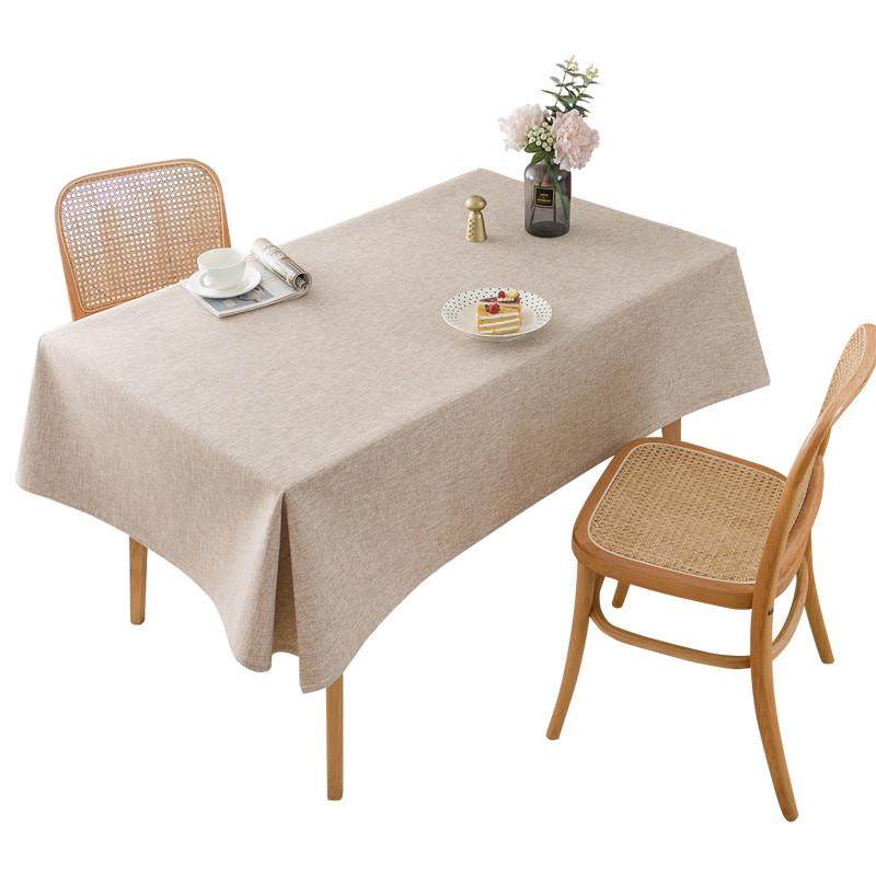 纯色布艺桌布亚麻加厚素色餐桌布长方形感棉麻风书桌茶几台布,居家布艺,椅套/椅垫,淘宝优惠券,粉丝福利购,淘宝优惠卷