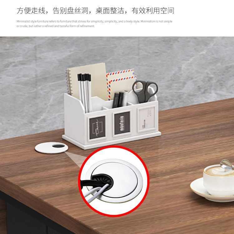 老板桌办公桌简约现代经理大班台单人主管总裁办公室家具桌椅组合