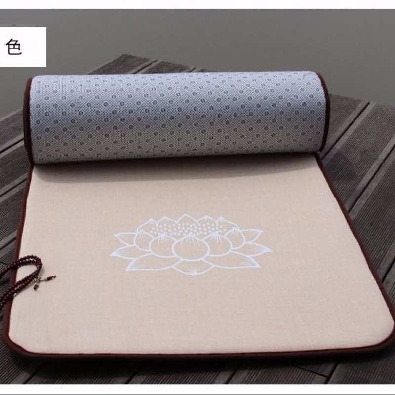 拜垫拜佛垫家用四季亚麻大礼拜磕大头大超顺滑加厚拜忏