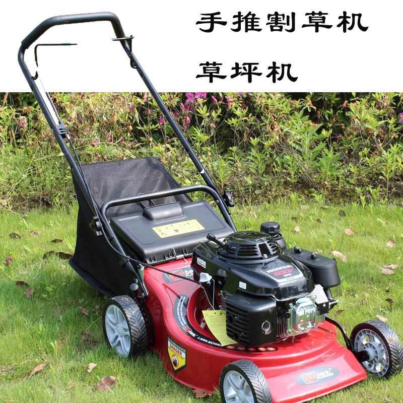 货汽坪油四冲程手推割草机现128寸0寸自走草坪修剪机SLW汽油草机