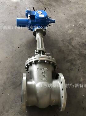 江苏瑞基Z941H-16C法兰铸钢电动闸阀智能开关型AC380V