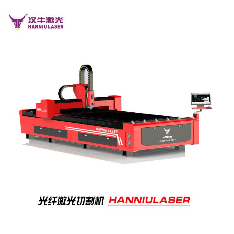 广州白云区汉牛激光厂家出售1500瓦广告光纤激光切割机GTX1530