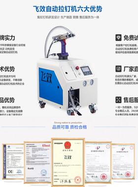 力飞腾自吸式自动拉钉机自铆接上料抽芯拉OLZ铆机铆动钉机厂家