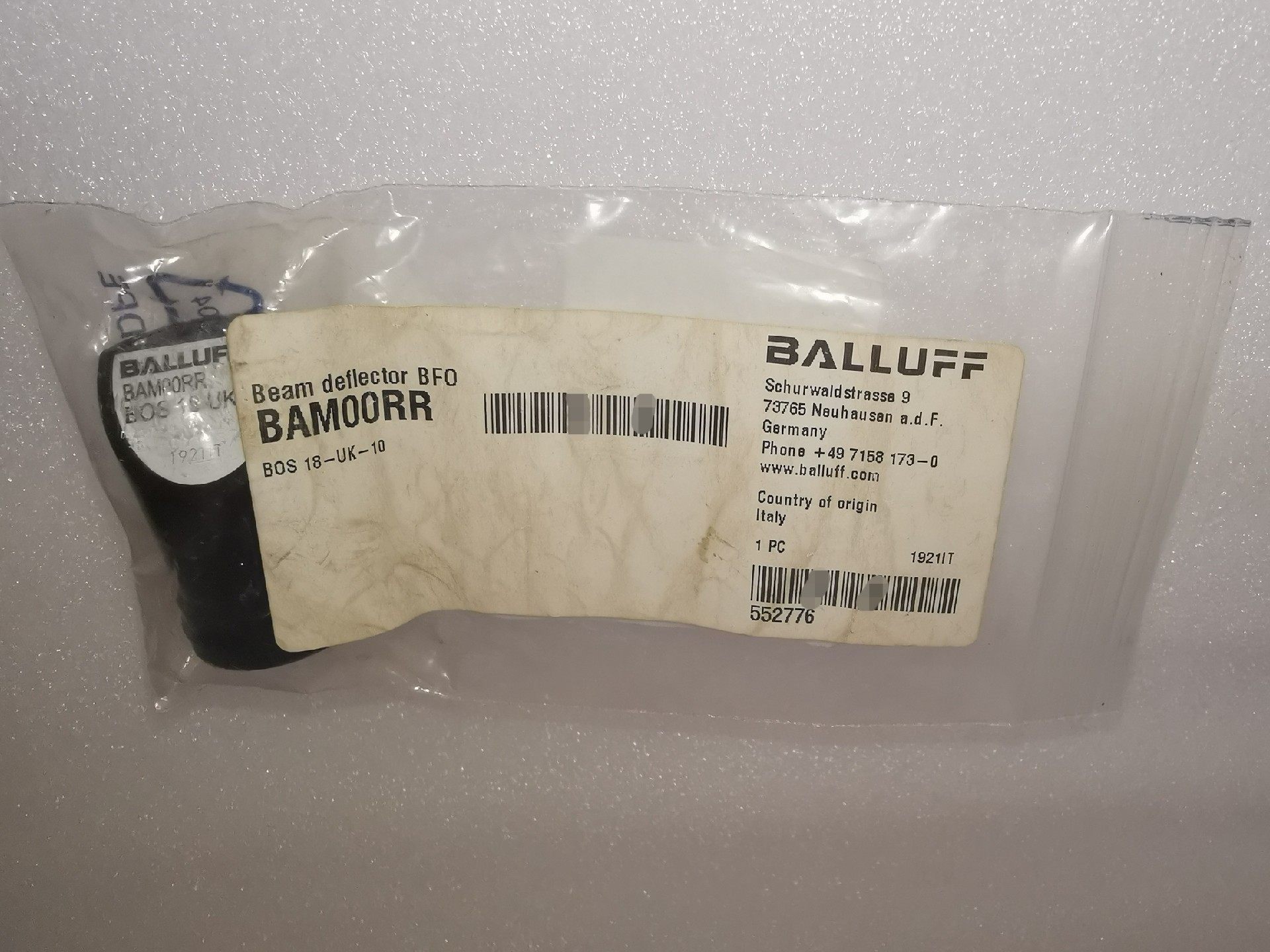 全新原包装巴鲁夫反射镜BAM00RR BOS18-UK-10