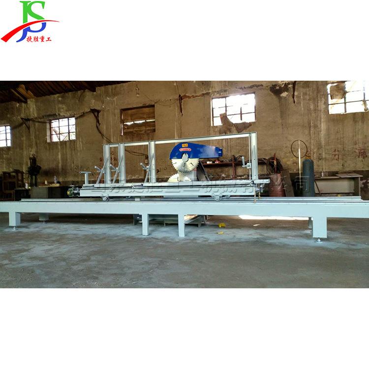 小型圆方推台带锯机 细木工下料开片机 木上下单锯js-564片木锯方