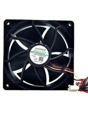 12CM 4线暴力风扇 12038 12V 调速PWM风机 工控机电源风扇