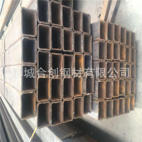 方方焊管供应冷拔铁矩退管小口径 q235b方矩形通扁矩形管焊接 黑