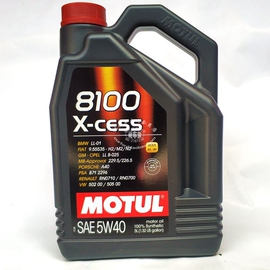 全民 新包装 摩特 MOTUL 8100 X-CESS 5W40 SN 全合成机油 5L