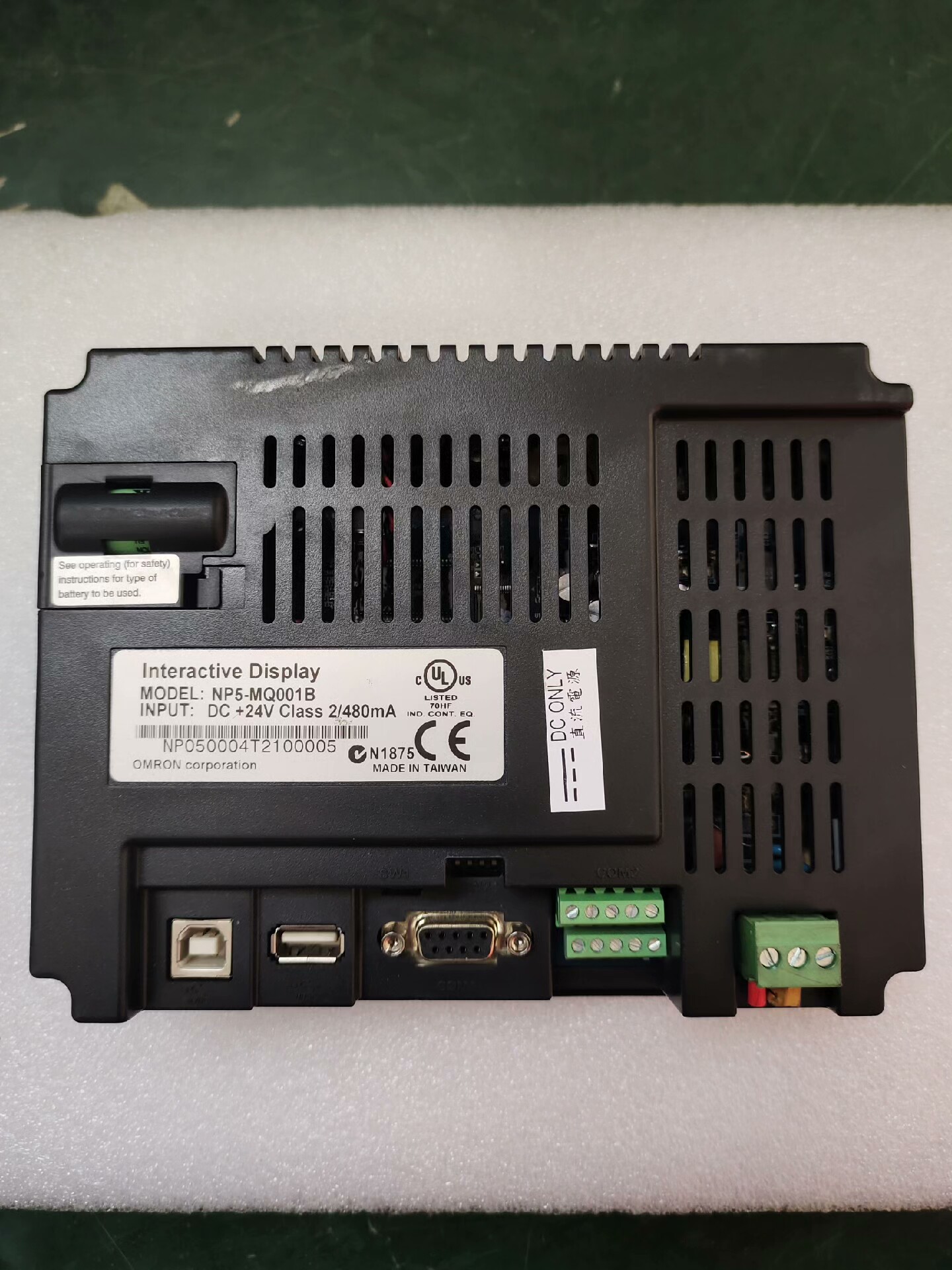 OMRON 欧姆龙  NP5-MQ001B  实物拍摄  功