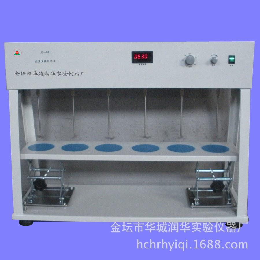 数显测速六联电动搅拌器JJ-4A、多头四联、六联同步电动搅拌器、
