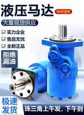 液压马达低速大扭矩BMR-50 80 100 125 160 200 250 液压摆线马达