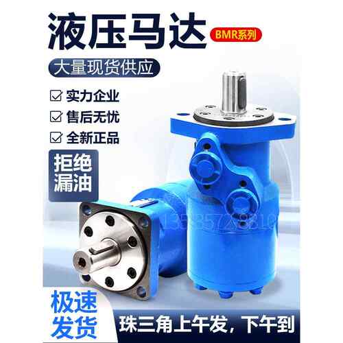 液压马达低速大扭矩BMR-50 80 100 125 160 200 250 液压摆线马达