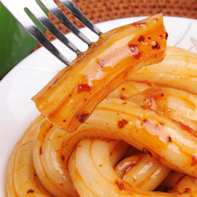 一根粉耗子不辣东北麻酱耗子粉东北大妈速食带料包土豆粉袋装速食