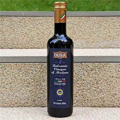 500ml欧萨意大利黑醋汁摩德纳即食用黑醋沙拉汁BALSAMIC VINEGAR