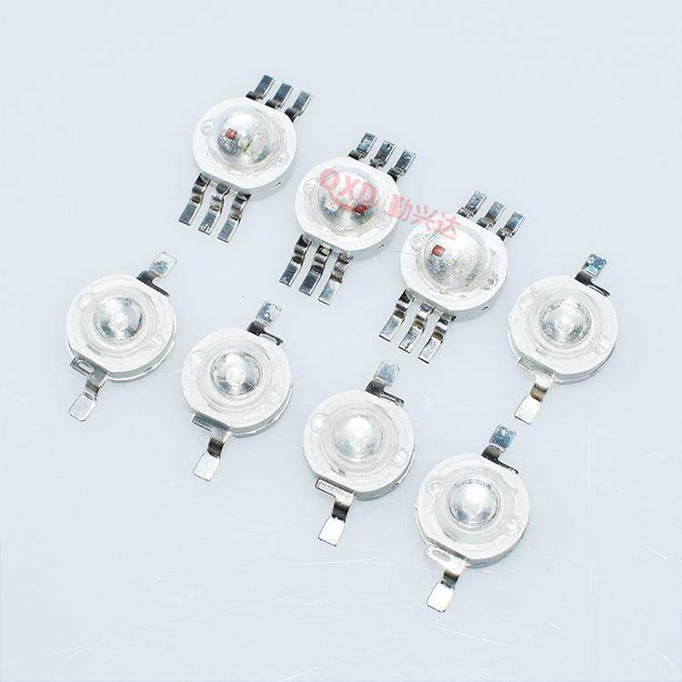 1W/3W大功led高灯珠无品牌/RGB率红光黄光蓝光光绿黄光贴