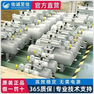 VBA气动增压阀气体增压泵VBA10A 20A空气压缩增压器储气罐气缸