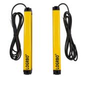 对射型安全光栅光幕光电保护装 置红外线传感器红探测检测感应器