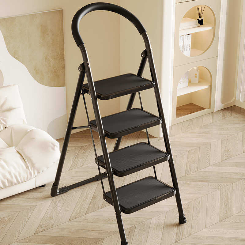 家用梯子折叠梯加厚 伸缩梯 扶手稳固登高踏板两用人字梯防滑,居家日用,家用梯,淘宝优惠券,粉丝福利购,淘宝优惠卷