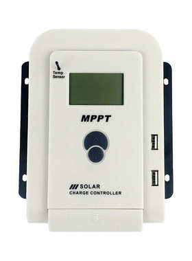 定制厂家mppt太阳能控制器10A-60A自动识别12V/24V光伏充电控制器