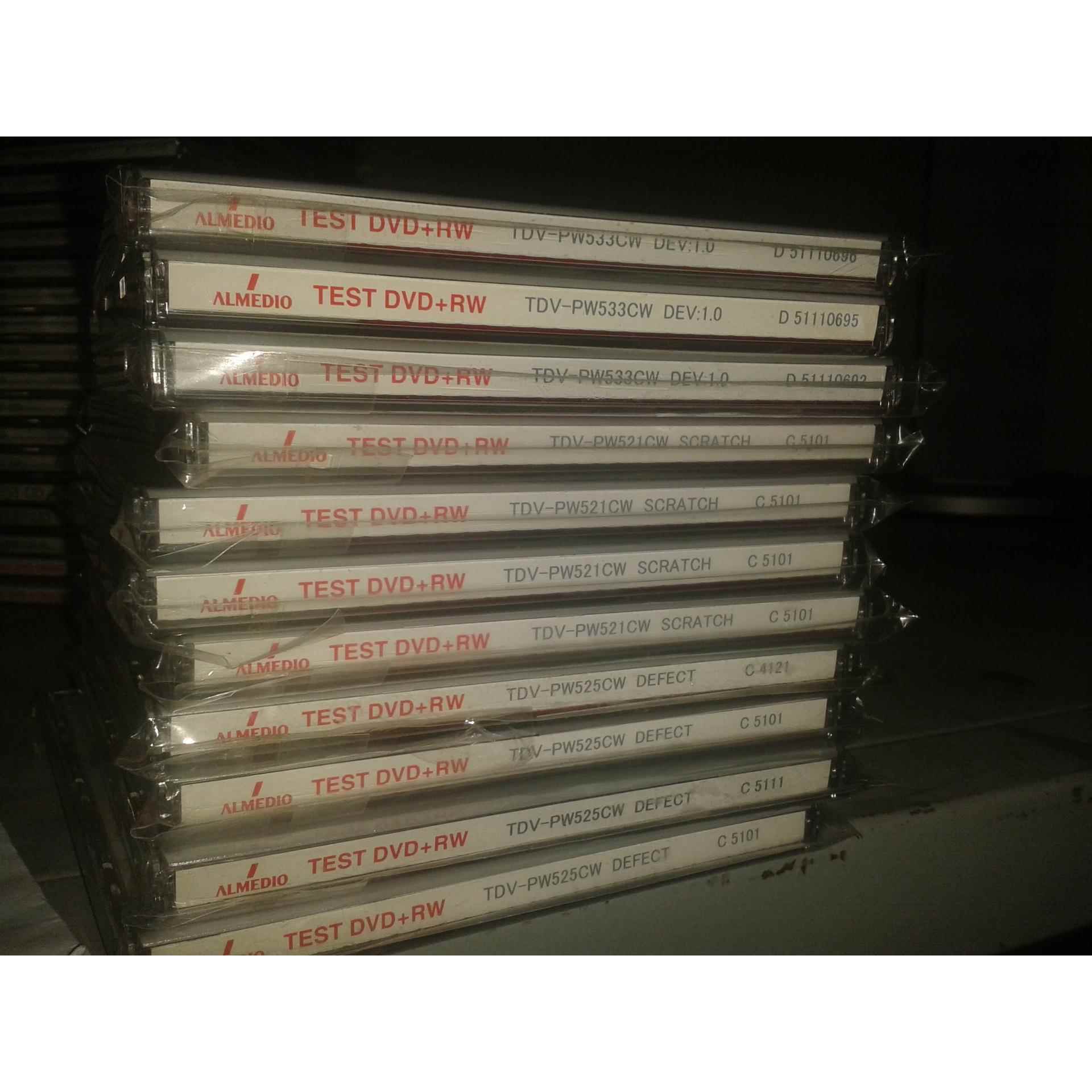 ABEX测试碟TDV-PR513CW偏芯测试DVD+R格式