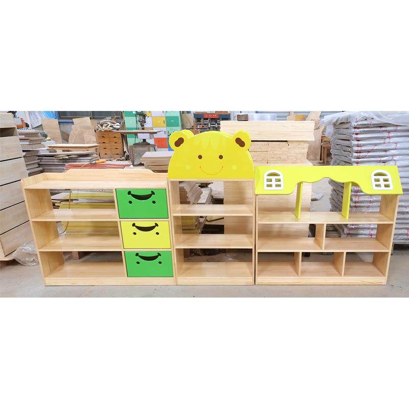 佰尔斯幼儿园玩具收纳柜儿童卡通造型组合柜木质家具