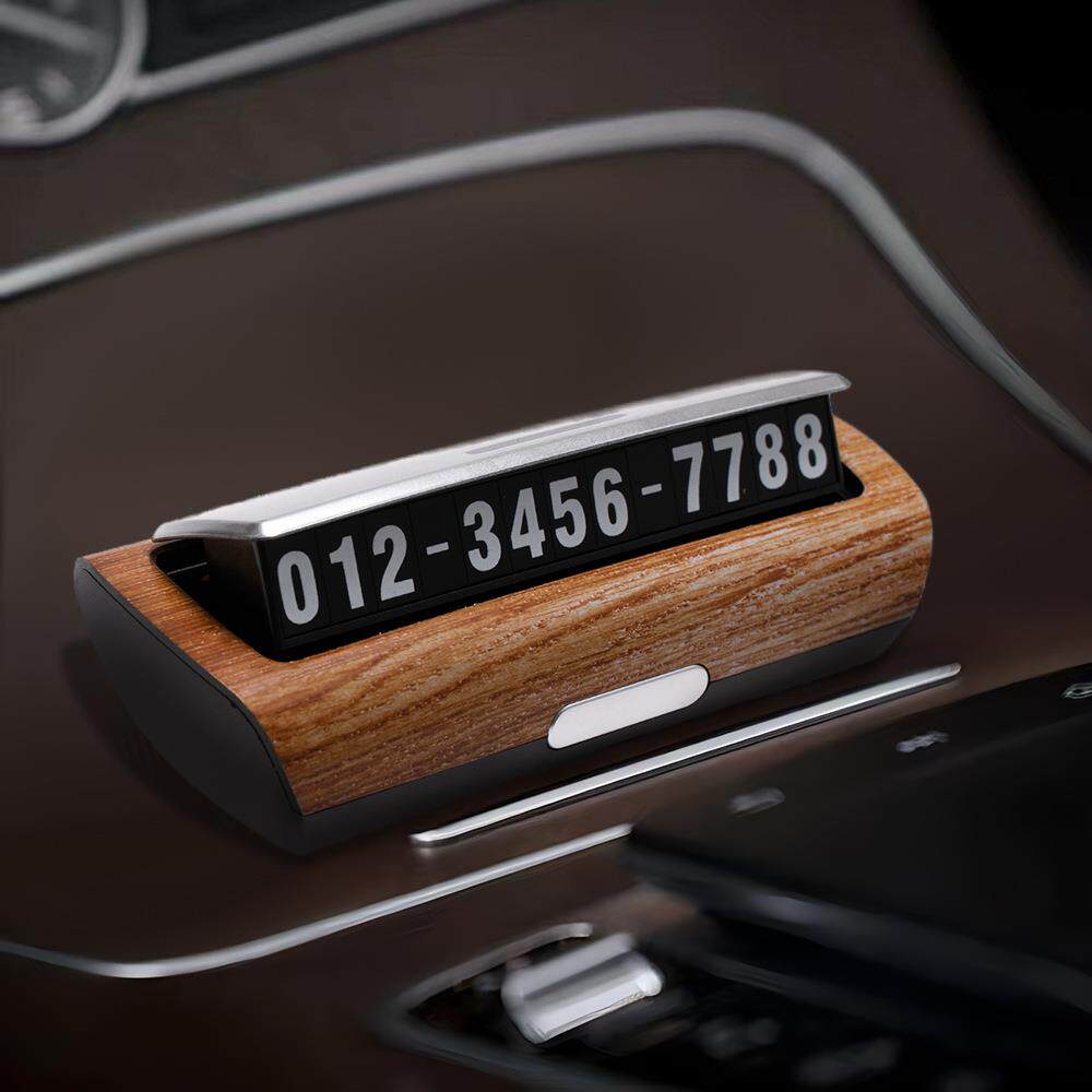 停车号码牌diy卡车号码牌停车高级感摆件车载适用手机装饰电话