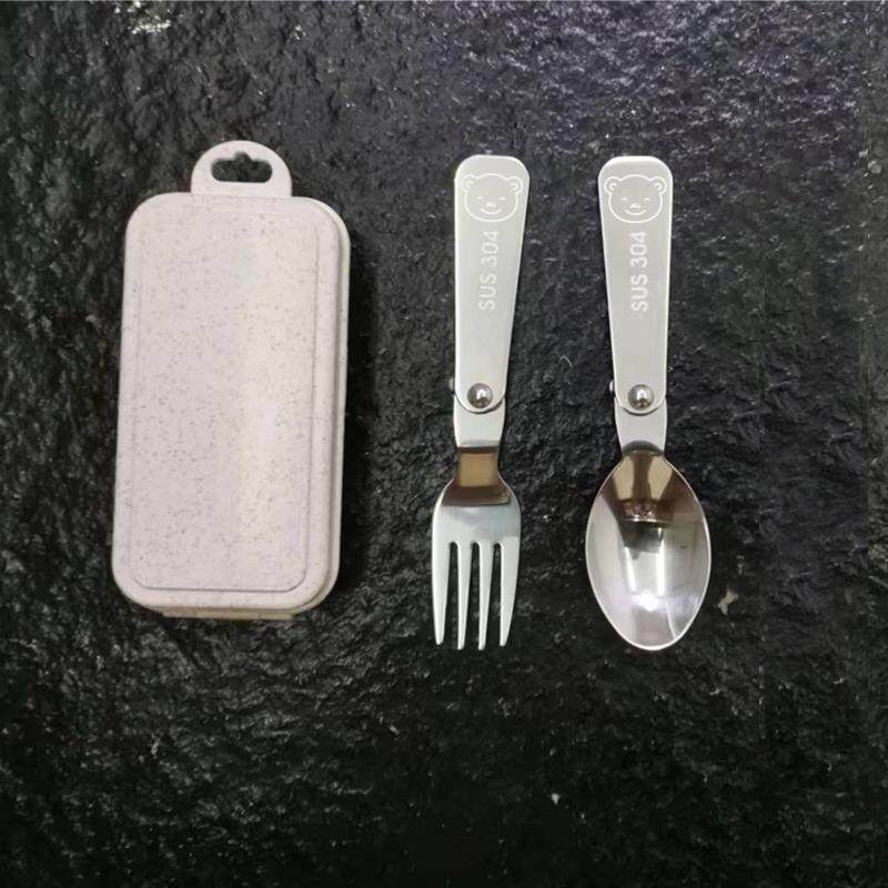 304不锈钢折叠餐具食品级家用儿童可携式可爱叉勺宝宝迷你 吃饭勺,餐饮具,便携/折叠餐具,淘宝优惠券,粉丝福利购,淘宝优惠卷