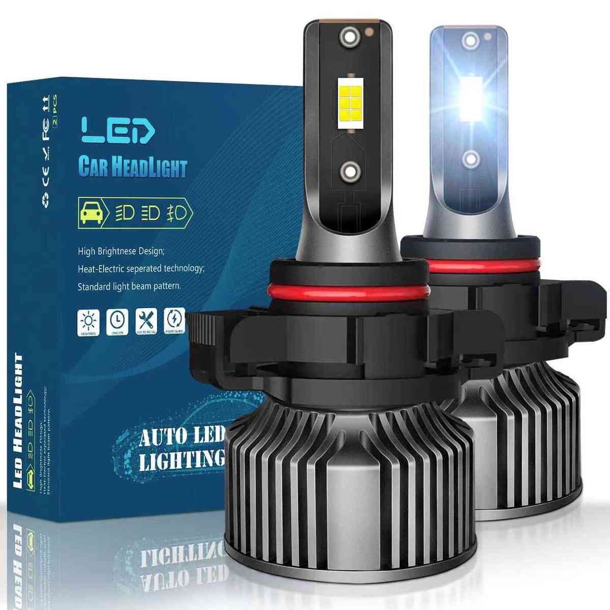 汽车LED前雾灯超亮PSX26W黄金光PSX24W青柠檬H16雾灯灯泡通用改装