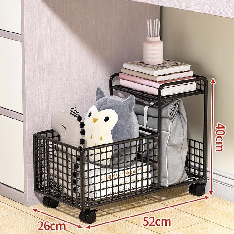 卫生间置物架浴室落地小推车洗衣液收纳架毛巾置物架阳台推车收纳,收纳整理,书桌收纳置物架,淘宝优惠券,粉丝福利购,淘宝优惠卷