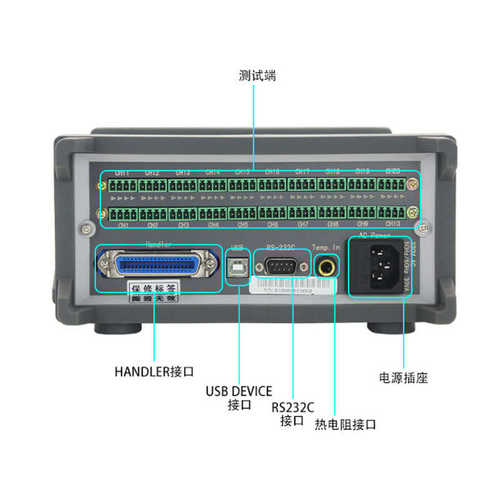 泰斯科TK2515高精度多路电阻测试仪毫欧表TK2512直流低电阻测试仪